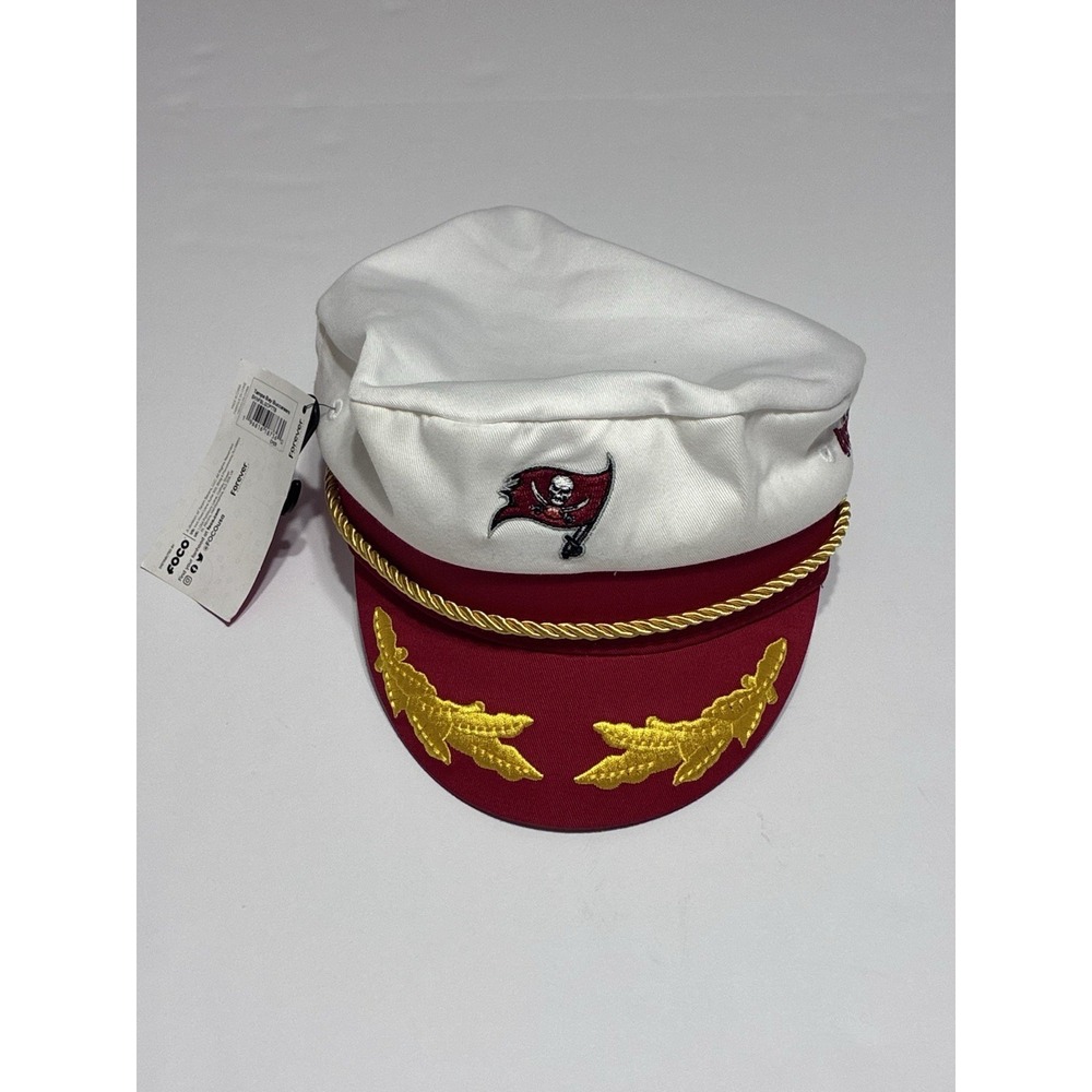 Tampa Bay Buccaneers Boating Hat Adjustable Cap Foco Brand. New Never Worn NWT